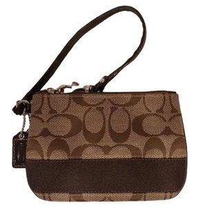Coach - C Monogrammed - Small Wristlet - EUC